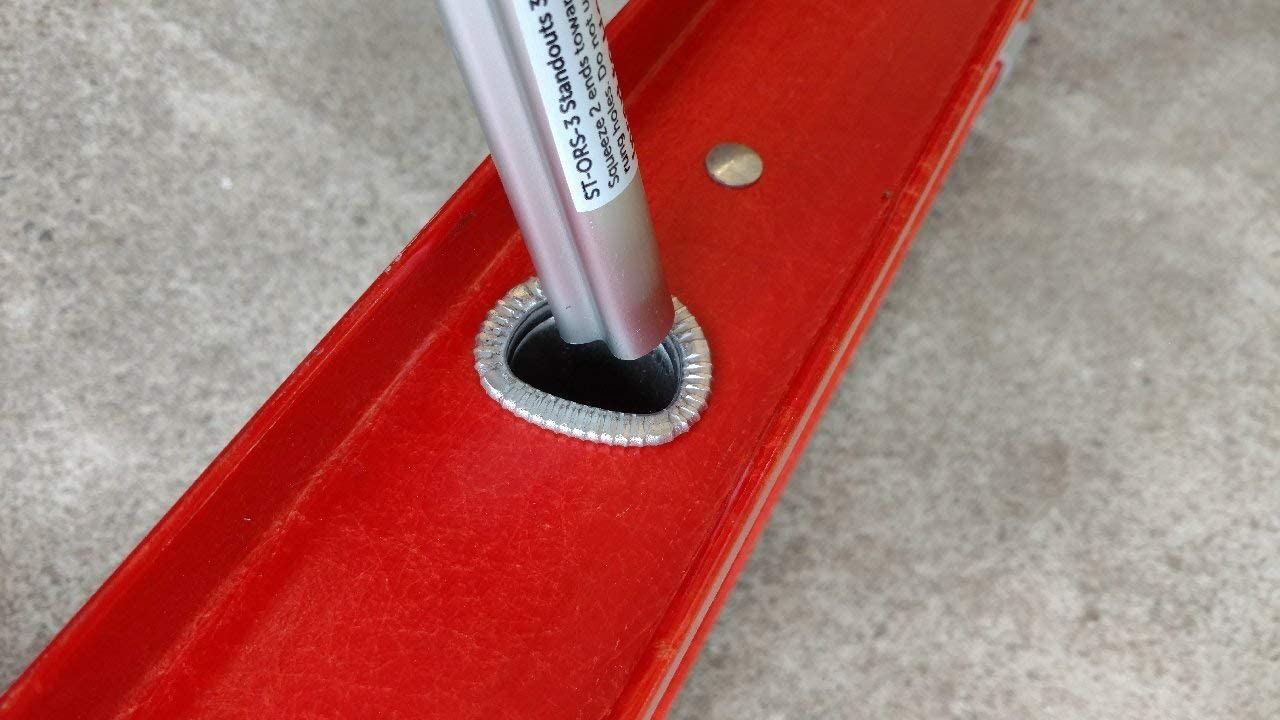 Ladder Stabilizer Standoff Brackets with Silicone Elbows (Sold in Pairs)