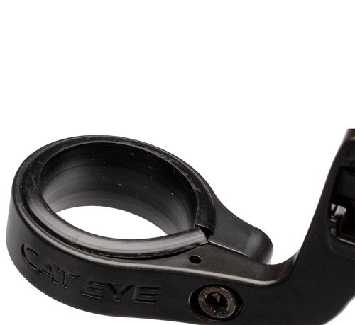CATEYE OF-100 Out Front Bike Computer Bracket – Bolt-on Mount, Positions Computer Front and Center, Easily View Your Ride Data, Compatible with Padrone, Strada, Urban and Velo Wireless Computers