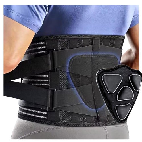 CARELS CARE Back Brace for Men & Women - Lower Back Support Belt for Sciatica, Bulging Disc & Pelvic Pain Relief - Adjustable Lumbar Support Brace for Work, Sleeping & Everyday Use - Faja para Espalda y Ciática (X-Large)
