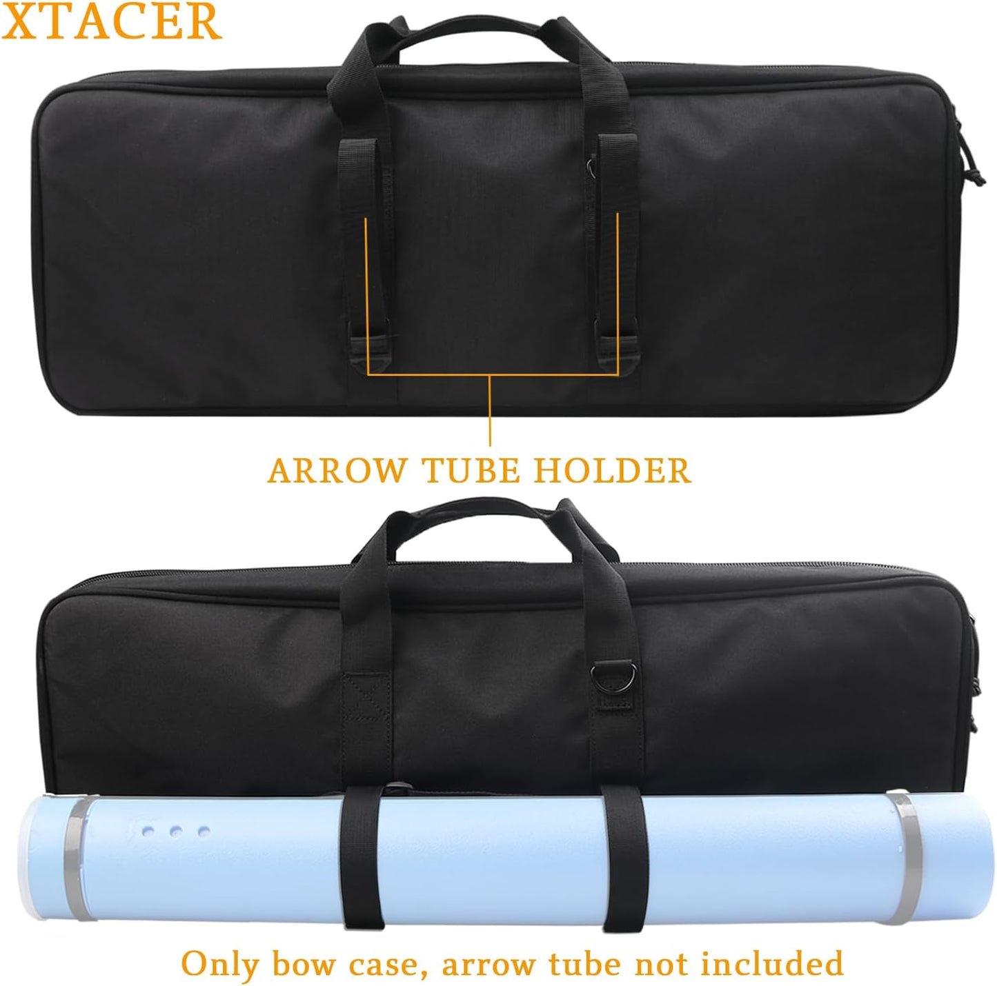 XTACER Tactical Bow Case - Fully Padded MOLLE Recurve Takedown Bow Storage Solution