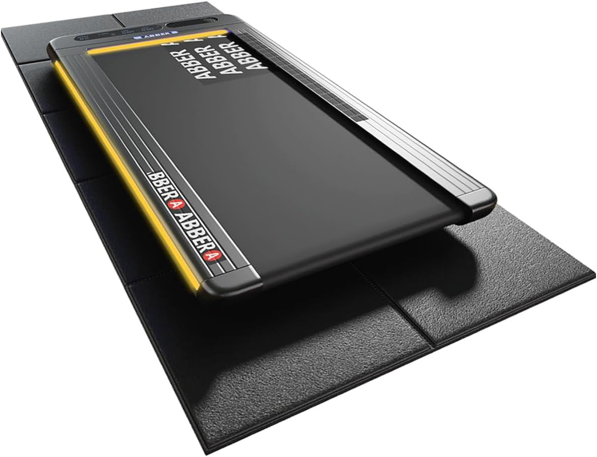 Walking Pad Mat 63"x30" - Durable Exercise Equipment Mat for Carpet & Hardwood Floors | 0.24" Thick