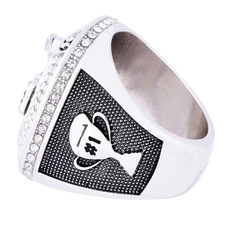 ZZXZJW 2026 Fantasy Football Championship Ring Trophy Award for Fantasy Football League Winner (Model 6, Size 11)