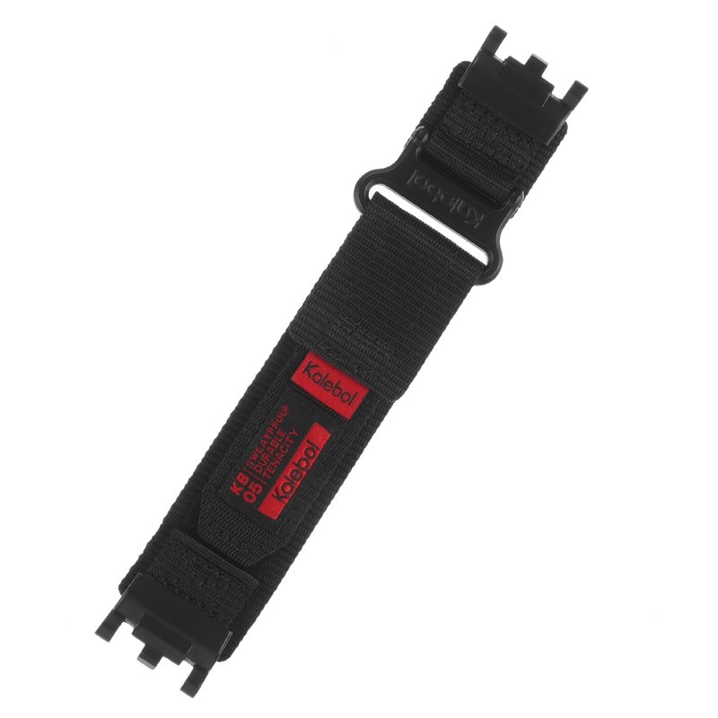 Nylon Watch Band Strap Compatible with For Casio GWG-2000 GWG-2040 (black, Medium)