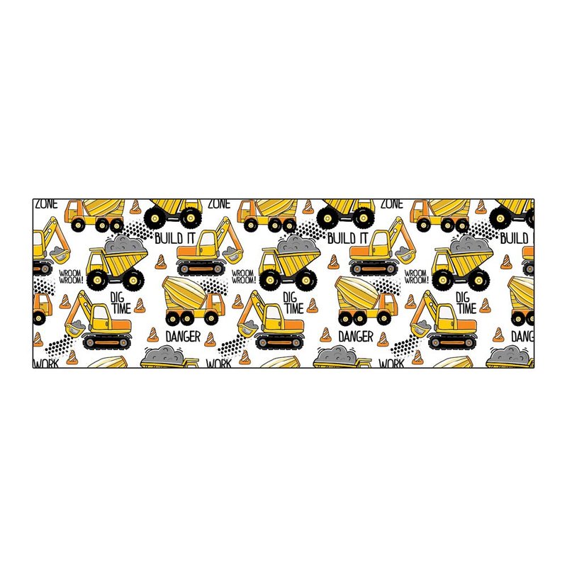 Nasogastric or Oxygen Tube precut Adhesive Tape Construction Theme x 10 Pack. (Mix Pack)