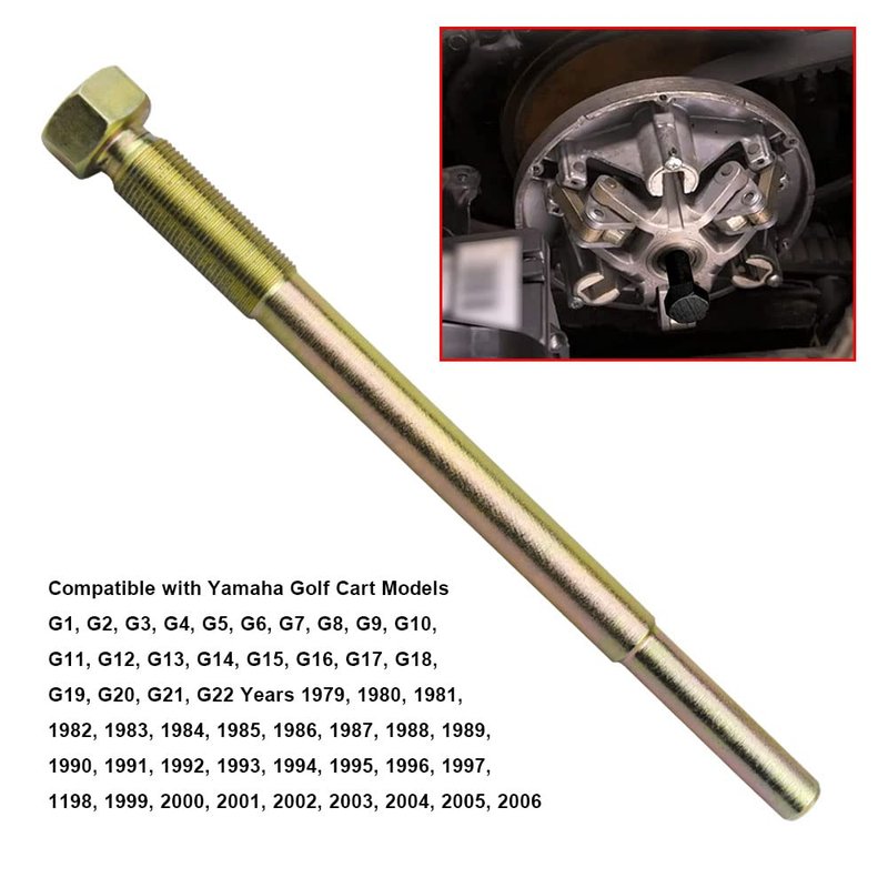 Ohoho Primary Drive Clutch Puller Tool Remove Compatible with Yama-ha Golf Cart G1-G22 Years 1979-2006 - Replaces 90890-01876-00
