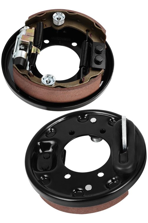 Golf Cart Brake Assembly, Ezgo Replacement Parts, Fits 1996-Up EZGO TXT, Medalist G&E and 1993-Up Yamaha G14 G16 G19 G20 G21 G22 G&E Golf Cart, Replace OEM#70998-G01 70998-G02 (2PCS)