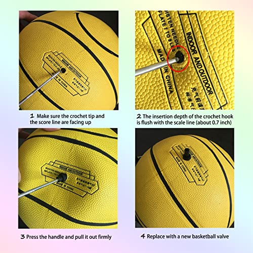 MINDCOLLISION Basketball & Sports Ball Valve Repair Kit Package 2
