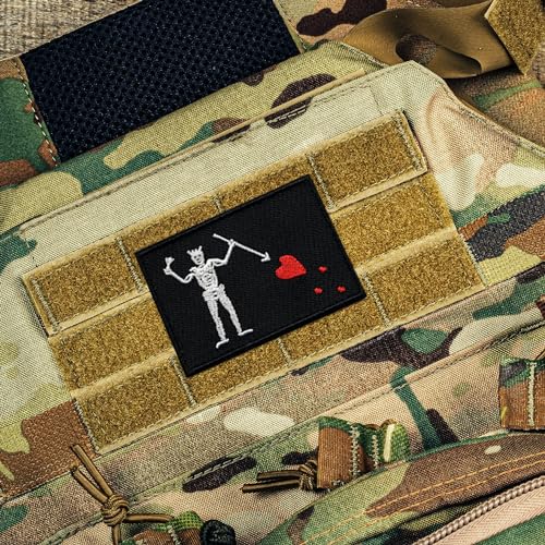 Blackbeard Tactical Patch Set (2-Pack) - Edward Teach Sigil