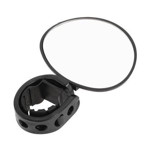 TUCKBOLD Bike Rearview Mirror 9.5x6.8cm Adjustable | Front Handlebar Bike Mirror Black for Bicycle Mountain Road Bike 1 Pcs