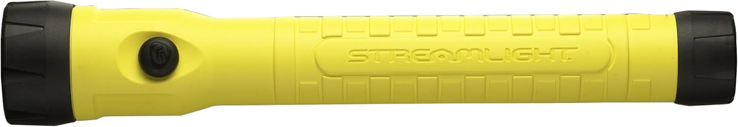 Streamlight 76412 PolyStinger LED HAZ-LO Rechargeable Flashlight - 130 Lumens, Yellow, Intrinsically Safe
