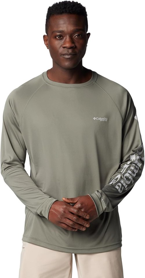 Columbia Men's PFG Terminal Tackle Shirt - Lightweight, Quick-Dry Fabric | Ideal for Fishing