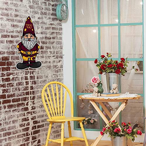 Washington Commanders Football Gnome Felt Wall Pennant - 18x18 Inch