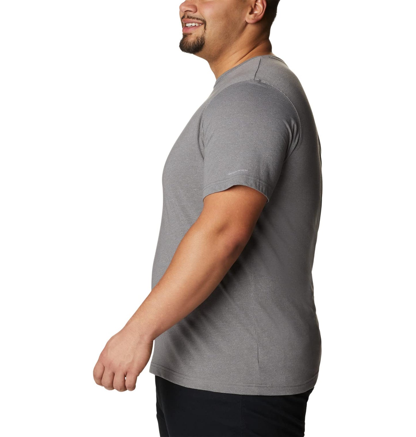 Columbia Mens Thistletown Hills Short Sleeve T-Shirt, City Grey Heather, 2X