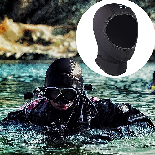 SARHLIO X-Large 3MM Neoprene Dive Hood for Men & Women Water Sports Protection