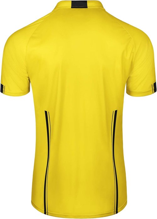 FitsT4 Soccer Referee Jersey - Short Sleeve Pro Ref Shirts for Ultimate Comfort and Performance