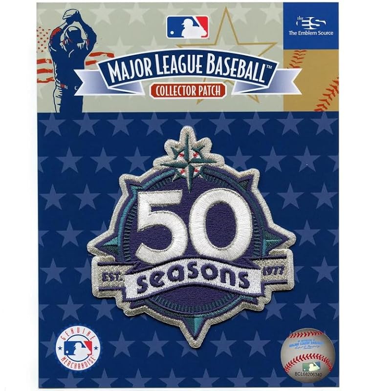 Seattle Mariners 50th Anniversary Collectible Patch - 2026