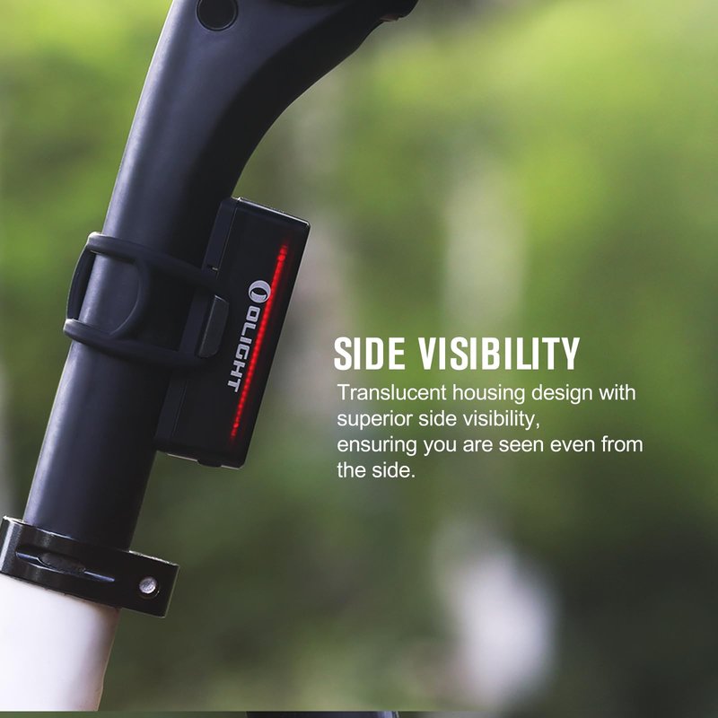 OLIGHT Seemee 30 C Bike Tail Light with 30 Lumens 230 Degree Visibility, 800m Viewable Range, Rechargeable Bicyle Brake Rear Lights, IPX6 Waterproof, Road and Urban Cyclists