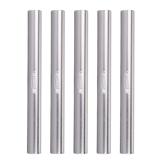BRILLIANCE4U Tent Pole Repair Sleeve, Tent Pole Splint, Spare Repair Tube Inner Dia. 11mm 5 Pack