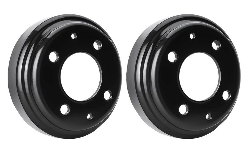Dr.Acces Golf Cart Brake Drum Compatible with Yamaha G1 G2 G8 G9 G11 G14 G16 G19 G22 G29 1978-Up Gas or Electric Golf Cart OEM# JU0-G6521-00-00 (Package:2 piece)
