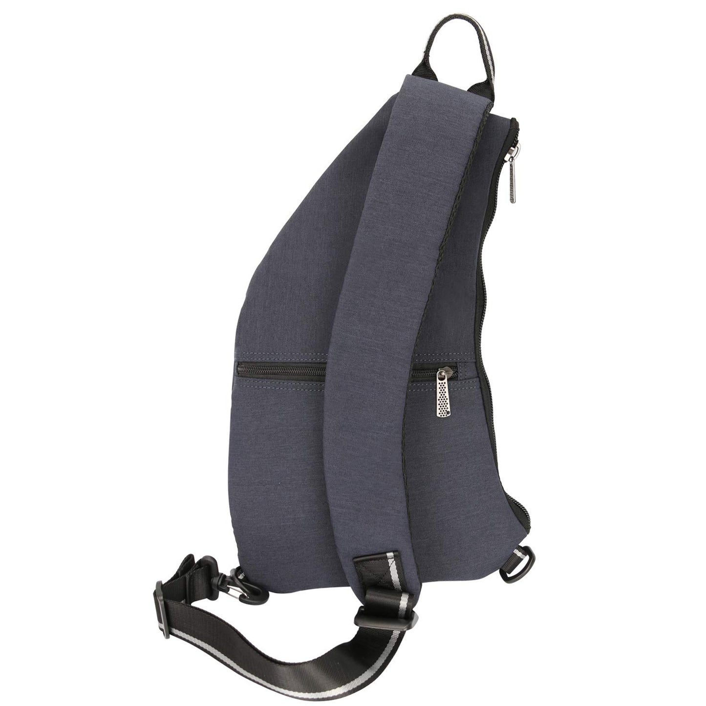 Vanlison Nylon Crossbody Sling Bag Backpack Chest Shoulder Bag for Men Women (C-Navy)