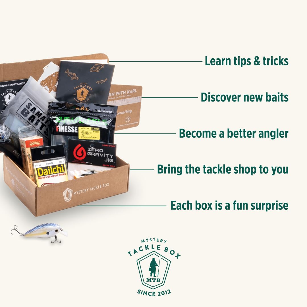 Catch Co Mystery Tackle Box Crappie Fishing Kit | Crappie Fishing | Panfish Fishing |