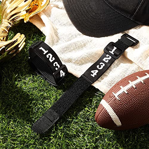 3 Pcs Football Referee Wrist Indicators - Black Umpire Gear