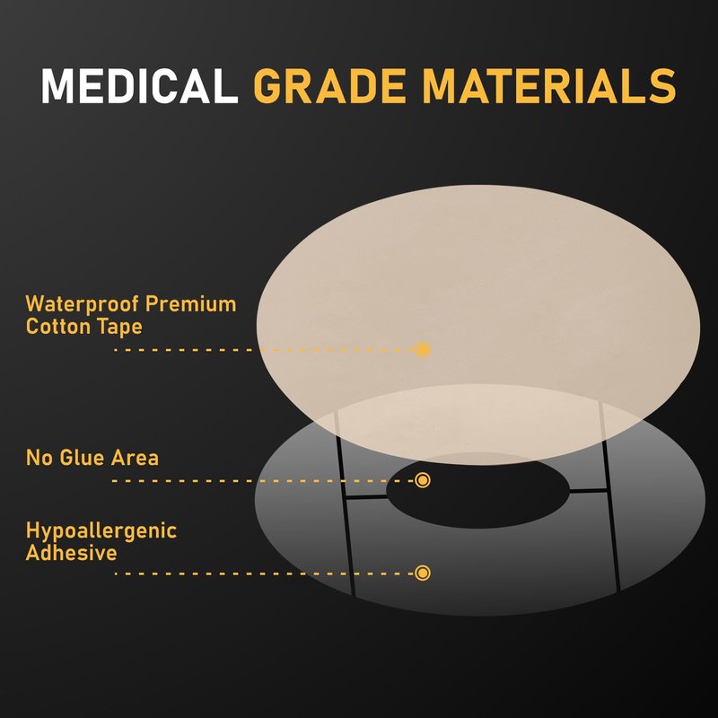 ANGTICS Dexcom G7 Over Patches Waterproof, 30PCS Cgm Sensor Patch Stelo Adhesive Patches G7 Overpatch Full Cover Without Hole, 10+ Days Long Stay, Sensor is Not Included (Tan)
