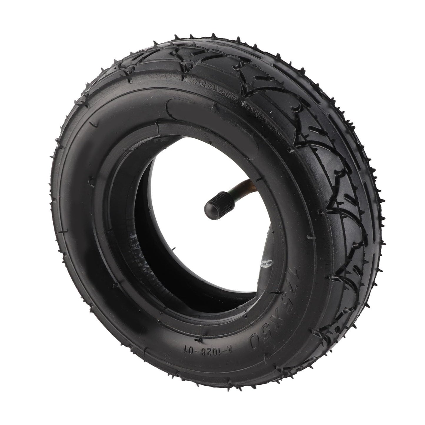 175x50 Electric Scooter Tire Set 7in Rubber Wheel Tyre Strong Grip Anti Slip Easy Installation Electric Scooter Parts