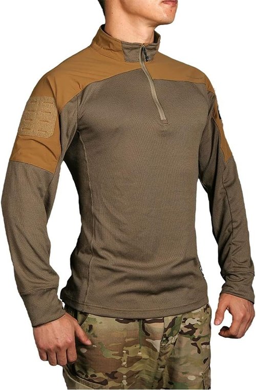 EMERSONGEAR Tactical Quick Dry Long Sleeve Shirt - Ideal for Airsoft, Paintball & Hiking | Men's Gym Tee