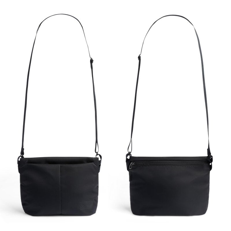 Bellroy Laneway Sacoche (versatile crossbody bag/side bag that sits flat, slimline travel pouch for passports plus phone and small essentials) - Ink
