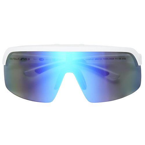 Rawlings Youth Luna Drift Jr. Shield Sunglasses, White, 137mm