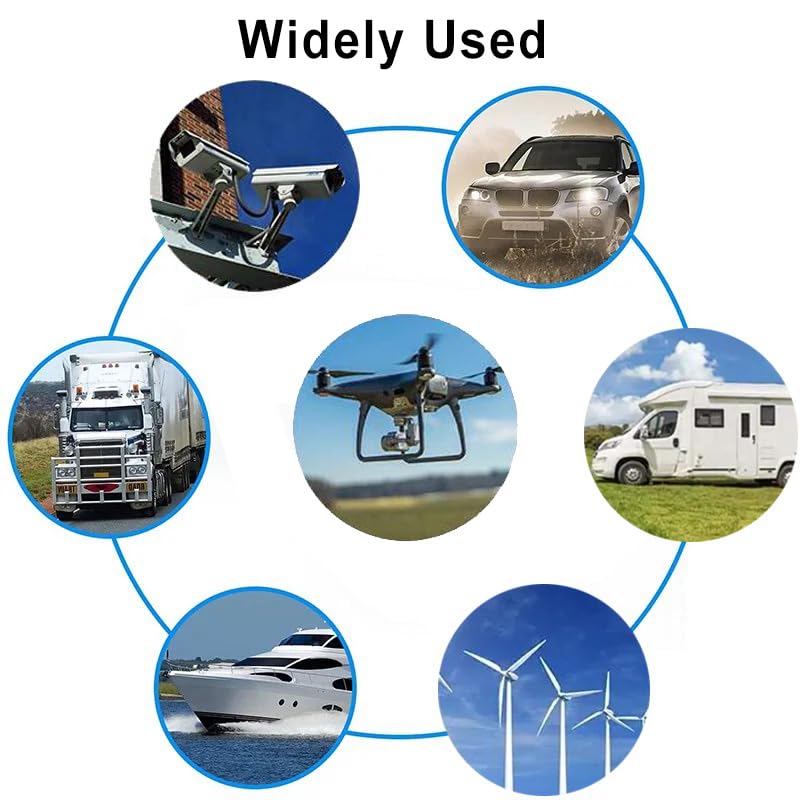 NEWNEWLIU 2Pin Waterproof Connector,2 Wire Electrical Connector,with 18AGW 20CM Male Female Plug LED Connector,for Car,Truck,Boat,Indoor/Outdoor LED Strip Lights(4Pairs)