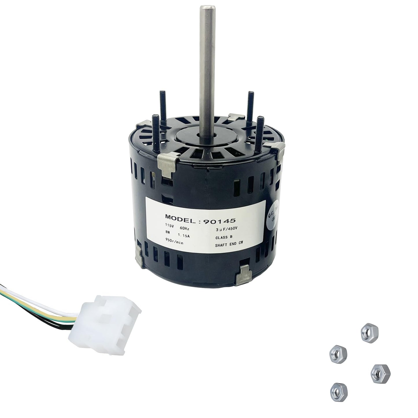 WSRXG 310145 90145 Capacitor Motor Upgrade 8 Watt 115 Volt 950 RPM Replaces Shaded Pole Motor High Efficiency Quiet Operation Long Life