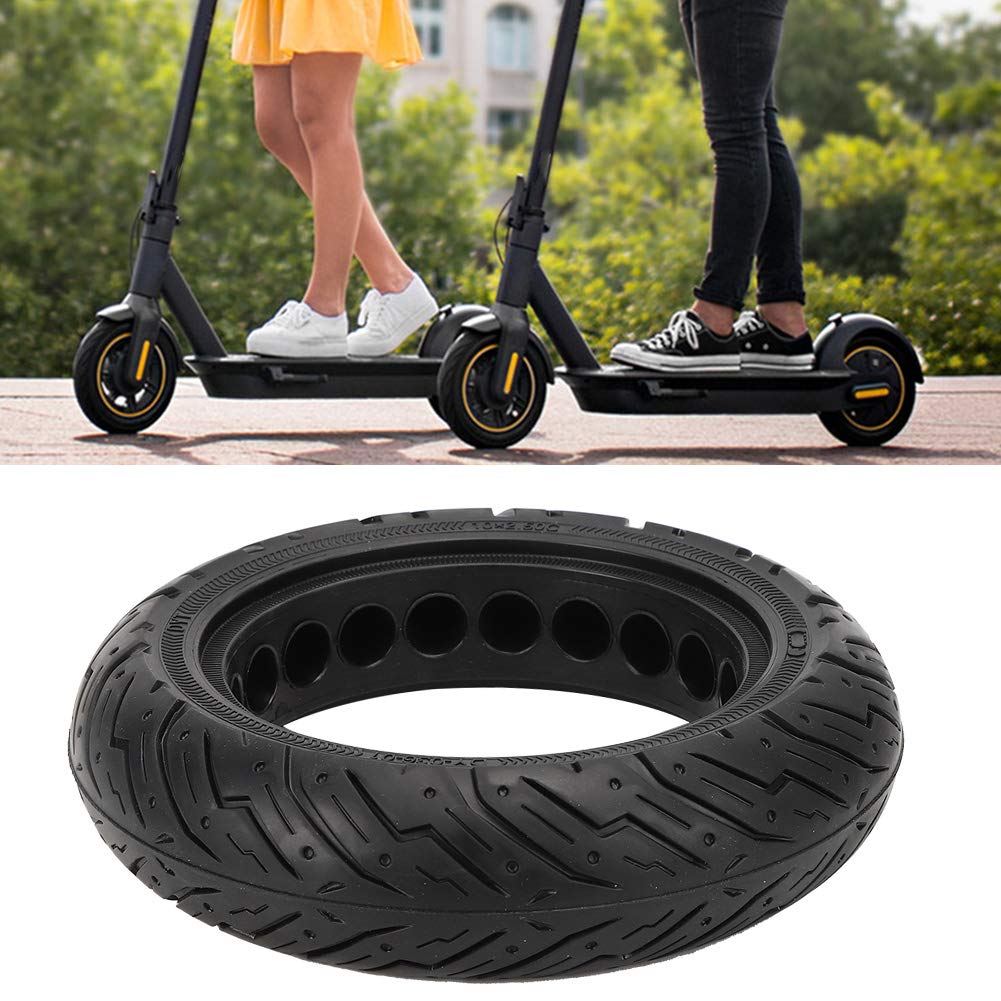 bearings for g30 scooter,Scooter Tyre Solid Tire,10x2.50C Anti?Explosion Rubber Tire Scooter Tire Wheel Front/Rear Tire Replacement for G30 Scooter