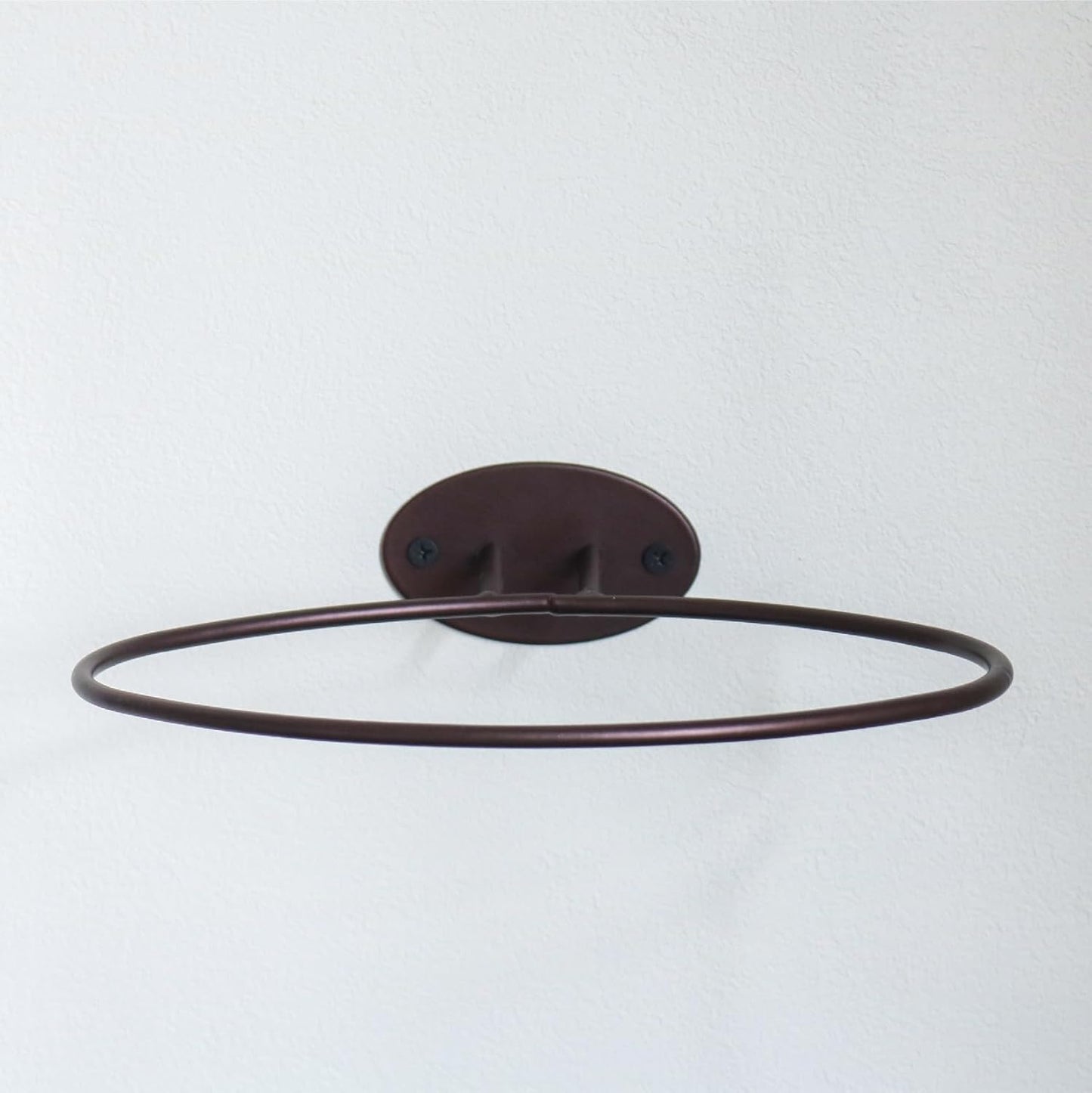 Metal Football Display Stand by [Brand Name] - Wall Mounted Storage Rack for Sports Decor | Bronze Finish