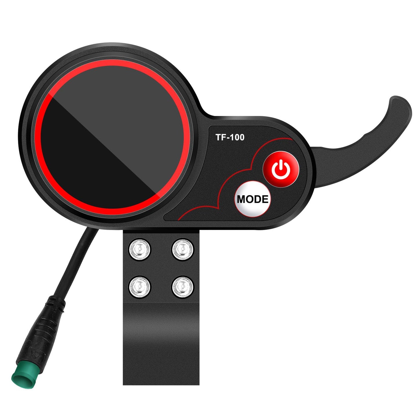 TF‑100 Display 5 Pin for KUGOO for M4 Electric Scooter Display Panel Communication Instrument KickScooter Controller LCD Dashboard Display Screen