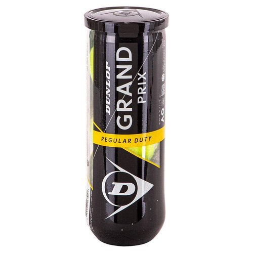 DUNLOP Grand Prix Regular Duty All-Court Tennis Balls - 3 Ball Can (4 Cans)
