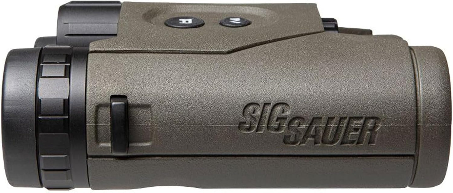 SIG SAUER KILO6K-HD Tactical Rangefinder - Compact, Lightweight, High Accuracy Up to 6000 Yards | 10X32 Circle Reticle