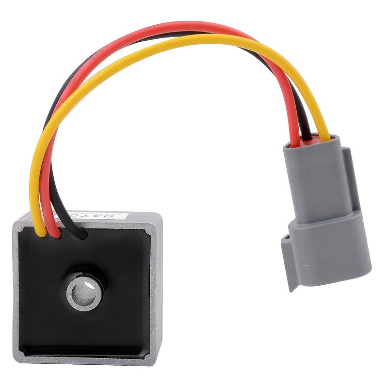 Roykaw Club Car Precedent 12V Voltage Regulator for 2004-up 4-Cycle Gas Golf Cart Replaces OEM #1025159-01, 1028033-01