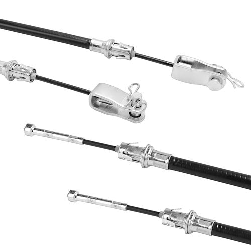Roykaw Club Car Brake Cable Set, Both Driver & Passenger Side for Precedent 2004-Up Gas/Electric Golf Cart Models, Replaces OEM # 103528701, 103528702, 102557501, 102557502