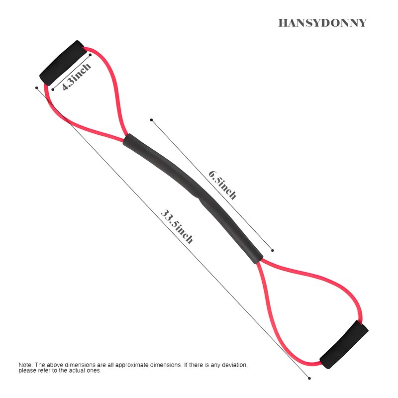 𝐇𝐀𝐍𝐒𝐘𝐃𝐎𝐍𝐍𝐘 Boxing Resistance Bands for Explosive Strength and Speed Training - Enhance Your Boxing Skills Anywhere, Anytime (Red 20LB)