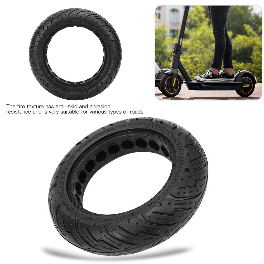 bearings for g30 scooter,Scooter Tyre Solid Tire,10x2.50C Anti?Explosion Rubber Tire Scooter Tire Wheel Front/Rear Tire Replacement for G30 Scooter