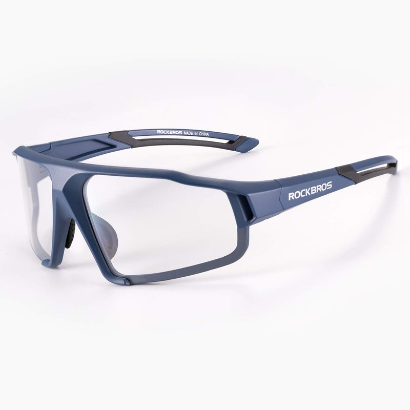 ROCKBROS Photochromic Cycling Glasses for Men Cycling Sunglasses Clear Safety Road Mountain Bike Bicycle Glasses