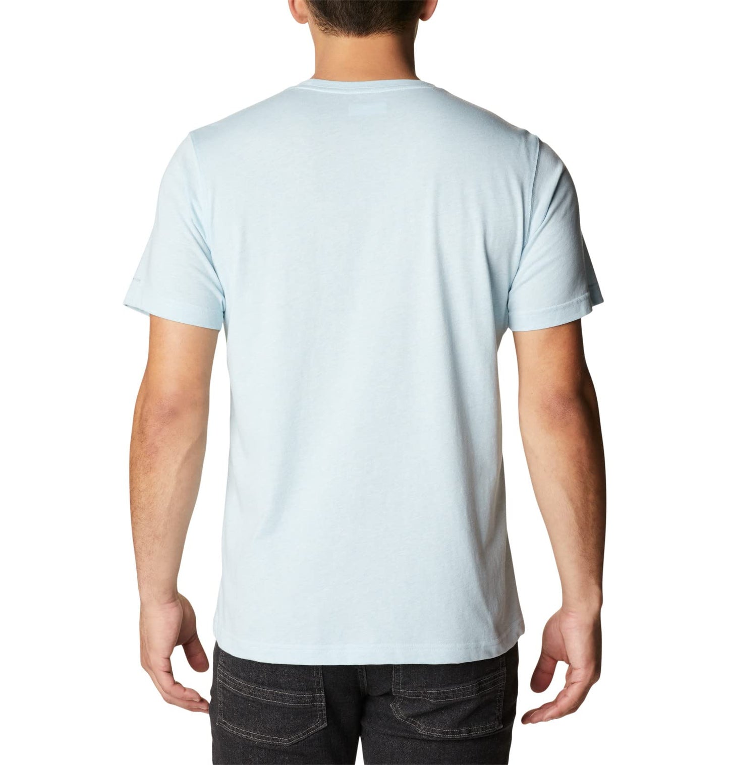 Columbia Men's Thistletown Hills Short Sleeve, Sky Blue Heather, 2X Big
