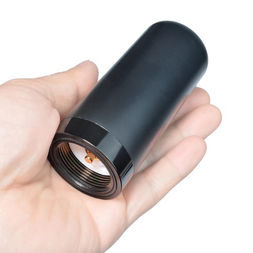 HYSHIKRA GMRS Fiberglass NMO Antenna, 3.5IN. 2dBi 462-467Mhz Mobile Base Antenna for Baofeng Kenwood Retevis Yaesu Midland Mobile Radios Transceiver