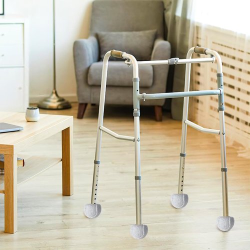 CXWUZH Precut Walker Tennis Balls Heavy Duty Tennis Balls for Walkers Pre Cut for Seniors Chairs for Furniture Legs and Floor Protection 4 Pcs