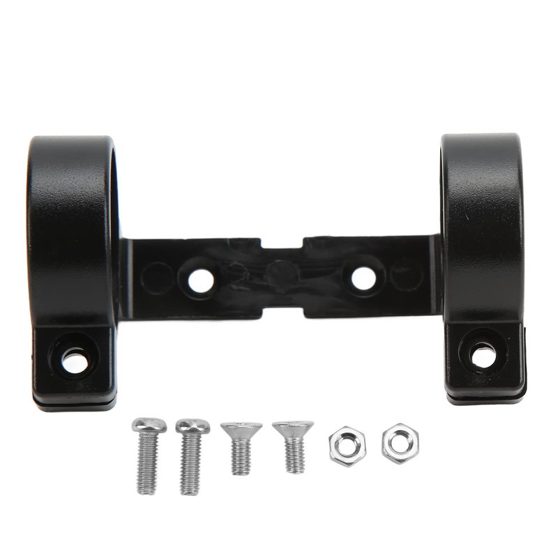 WQAPVHBG Electric Bike LCD Display Holder, 1.18x1.26x3.38in Electric Bicycle LCD Display Holder, Plastic Electric Bicycle System Display Bracket with 4 Screws and 2 Nuts Replacement for LCD3