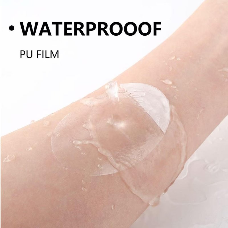 200pcs Transparent Stretch Tattoo Aftercare Waterproof Bandage, Film Clear Dressing Bandages Dressing Tapes Protective Tattoo Wrap for Swimming Shower (1.7 * 2.6 Inch+2 * 3.3 Inch)