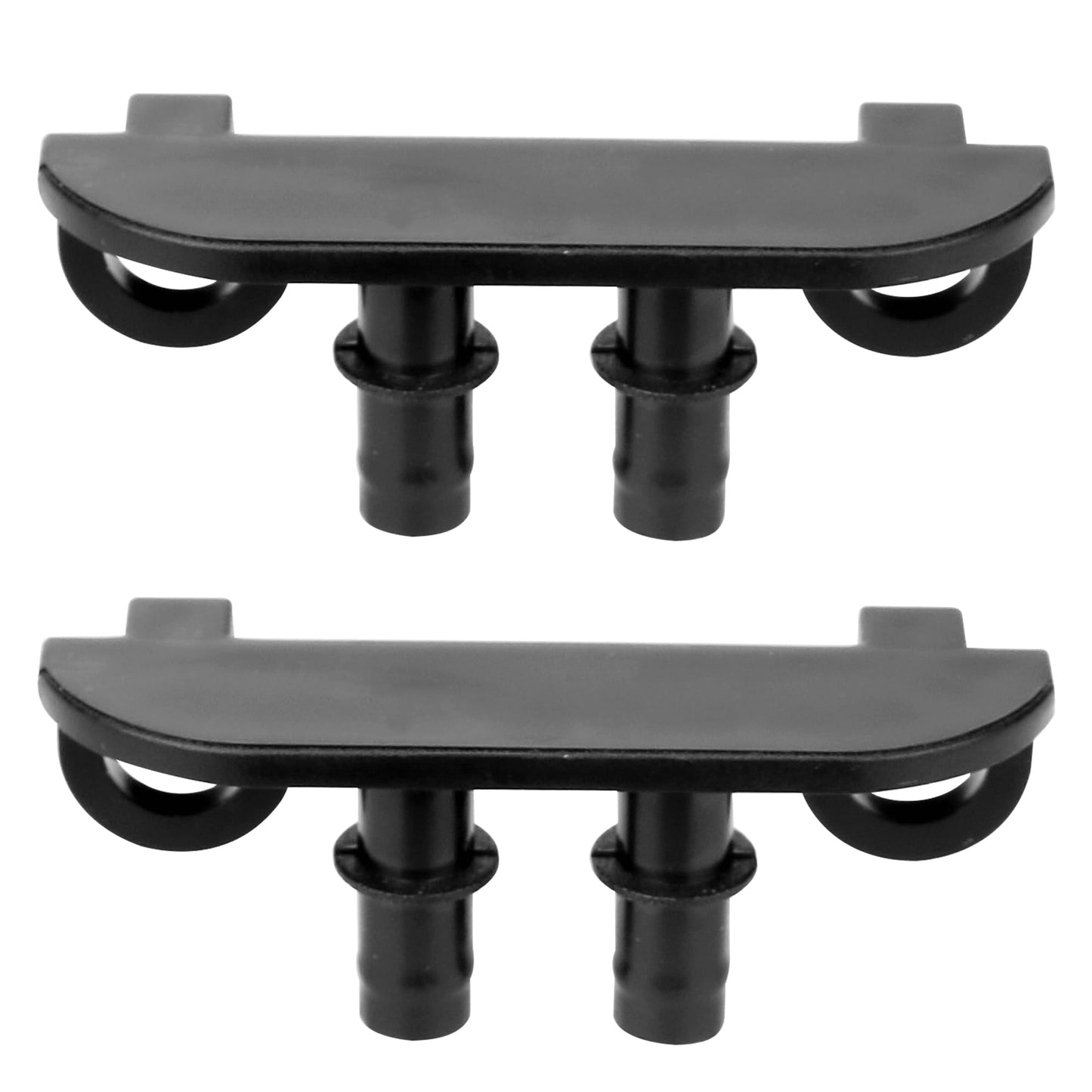 Ice Maker Drain Hose Stopper Cap with Hanger Compatible with GE Opal Nugget Ice Maker GIMN Series Ice Maker, Ice Maker Parts Drain Plug for 1/4 Inch ID Drain Hoses - Ice Maker Drain Hose Holder Clip