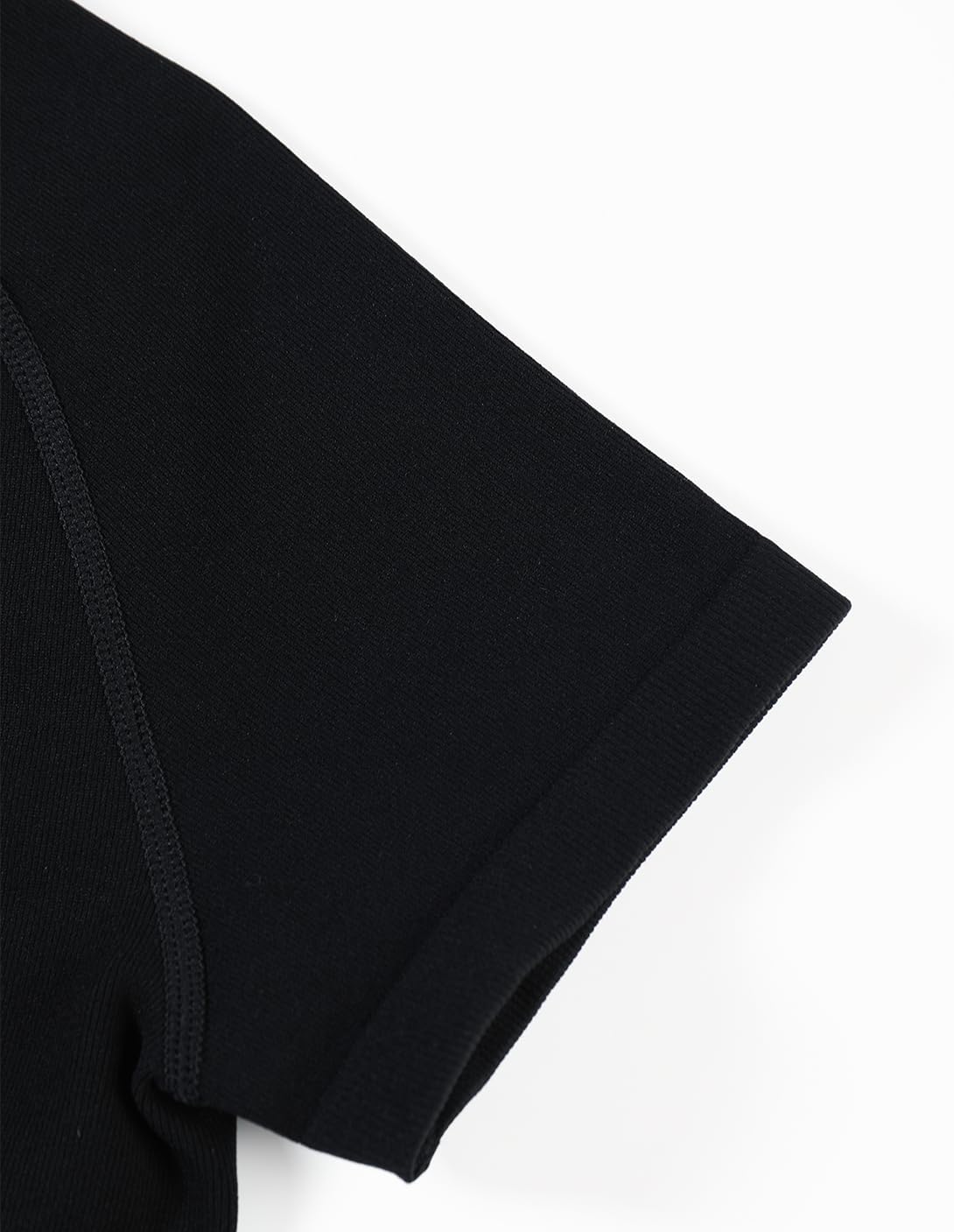 AUROLA Seamless Workout T-Shirts for Women - Short Sleeve Crop Top for Gym & Yoga Sessions